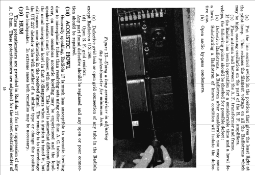 Radiola 17 AR-927; RCA RCA Victor Co. (ID = 1029068) Radio
