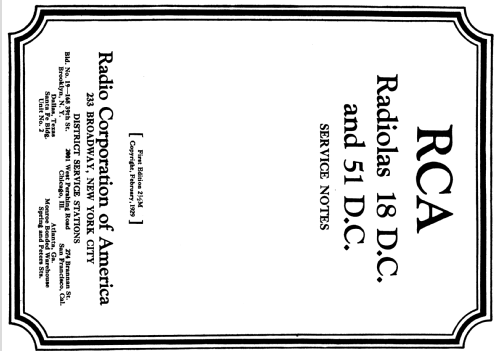 Radiola 18DC; RCA RCA Victor Co. (ID = 1031811) Radio