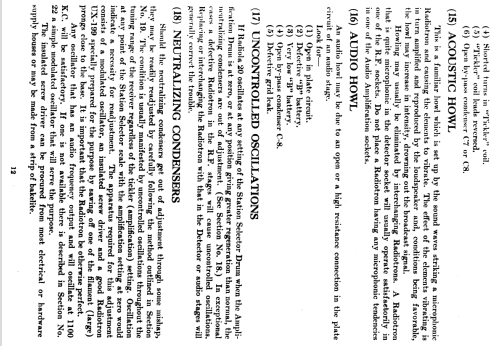 Radiola 20; RCA RCA Victor Co. (ID = 1028212) Radio