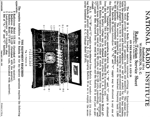 Radiola 25 AR-919; RCA RCA Victor Co. (ID = 421909) Radio