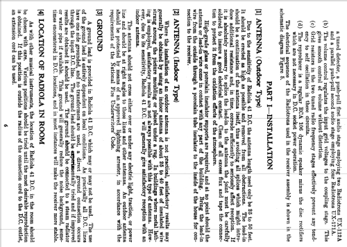 Radiola 41DC; RCA RCA Victor Co. (ID = 1034342) Radio