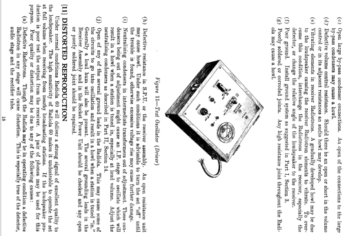 Radiola 60; RCA RCA Victor Co. (ID = 994568) Radio