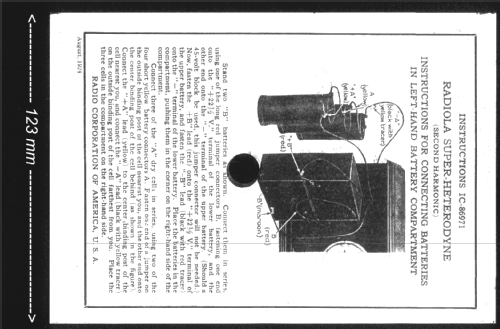 Radiola Superheterodyne AR-812 'Semi-Portable'; RCA RCA Victor Co. (ID = 362288) Radio