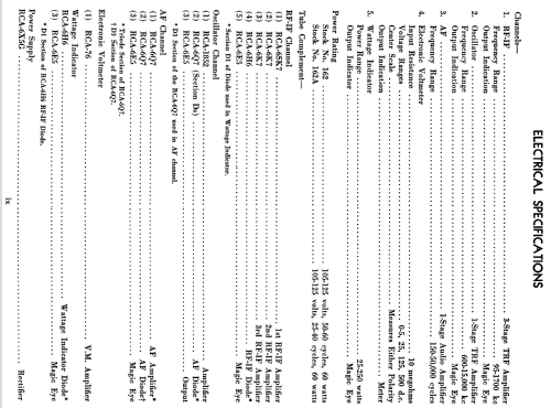 RCA-Rider Chanalyst 162; RCA RCA Victor Co. (ID = 989281) Equipment
