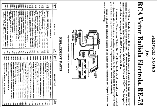 RE-73 ; RCA RCA Victor Co. (ID = 974388) Radio