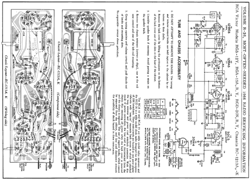 RGA-12A Ch= RC-1213A; RCA RCA Victor Co. (ID = 1472447) Radio