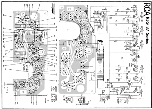 Radio Corporation of America RJG37E, RJG37N; RCA RCA Victor Co. (ID = 208311) Radio