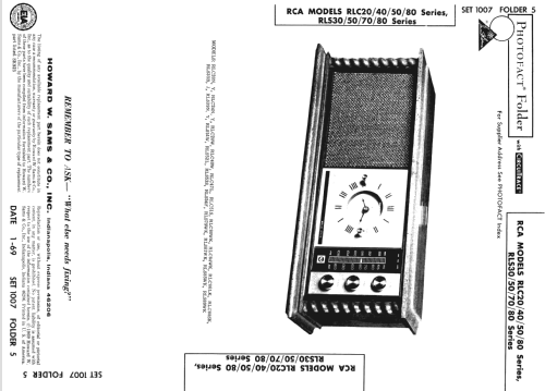 Solid State RLC24N GOLD/BLK ; RCA RCA Victor Co. (ID = 868598) Radio