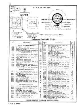 RP-152 ; RCA RCA Victor Co. (ID = 2968435) R-Player