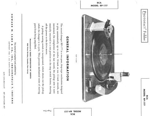 RP-177 ; RCA RCA Victor Co. (ID = 1390768) Reg-Riprod