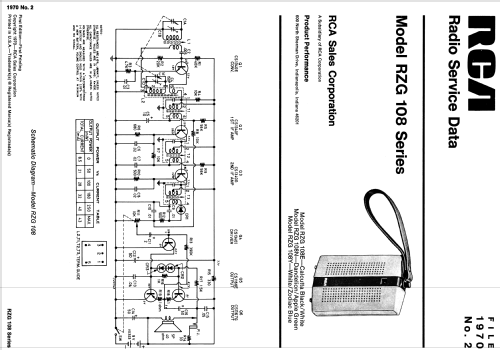 RZG 108E ; RCA RCA Victor Co. (ID = 1680874) Radio