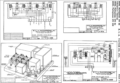 SPU206 Photophone Amplifier; RCA RCA Victor Co. (ID = 879586) Verst/Mix