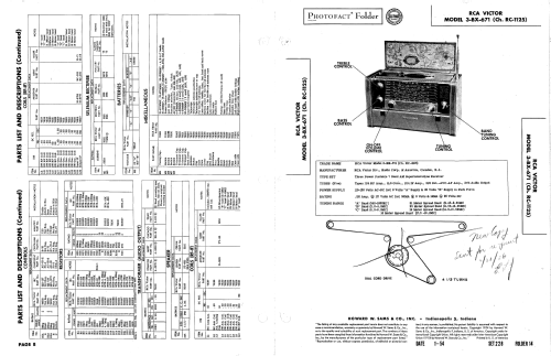 7-BX-10 The 'Strato-World II' Ch= RC-1125B; RCA RCA Victor Co. (ID = 1456339) Radio