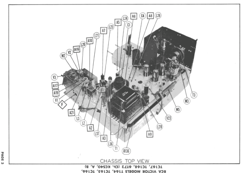 TC165 Ch= KCS40A; RCA RCA Victor Co. (ID = 732743) Télévision