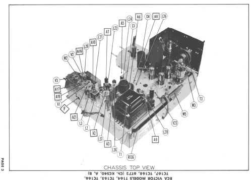 TC167 Ch= KCS40A; RCA RCA Victor Co. (ID = 732703) Fernseh-E