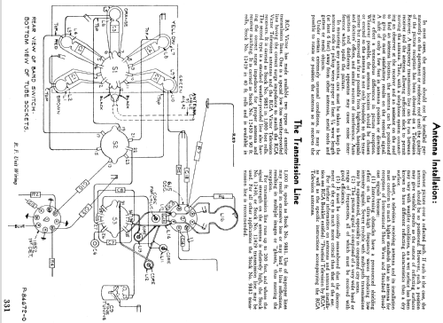 TRK-5 Ch= KC-3A, RC-429, RS- 89A; RCA RCA Victor Co. (ID = 978122) TV Radio