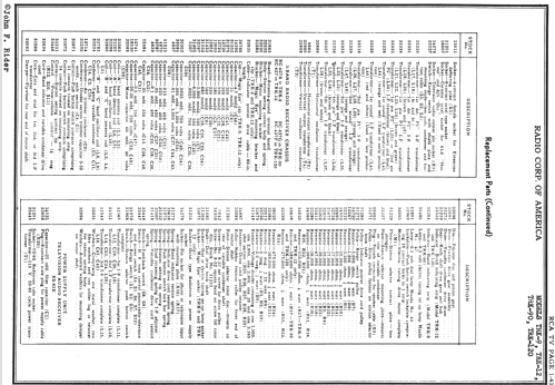 TRK-9 Ch= KC-4A,KK-7A,RC-427A,RS-83E; RCA RCA Victor Co. (ID = 660289) TV-Radio