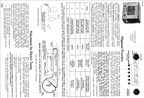 U-115 Ch=RC348EM; RCA RCA Victor Co. (ID = 976808) Radio