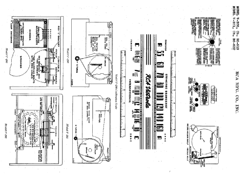 V200 Ch= RC-519; RCA RCA Victor Co. (ID = 947148) Radio