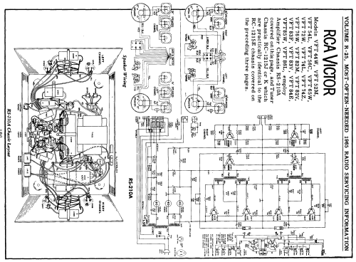 VFT82M Ch= RS-210A; RCA RCA Victor Co. (ID = 193587) Ampl/Mixer