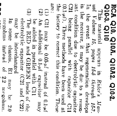 Victor Q10-3 Ch= RC-594C; RCA RCA Victor Co. (ID = 948721) Radio
