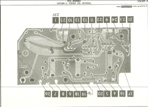VLP 34 Ch= RS-243A; RCA RCA Victor Co. (ID = 1448271) Ton-Bild