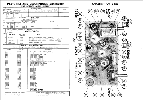 X3EM Ch= RC-1188C; RCA RCA Victor Co. (ID = 608599) Radio