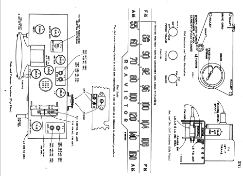 X711 Ch= RC-1070A; RCA RCA Victor Co. (ID = 181666) Radio