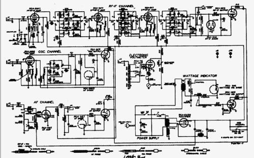 RCA-Rider Chanalyst TS-303/AG; RCA Radiomarine (ID = 545761) Equipment