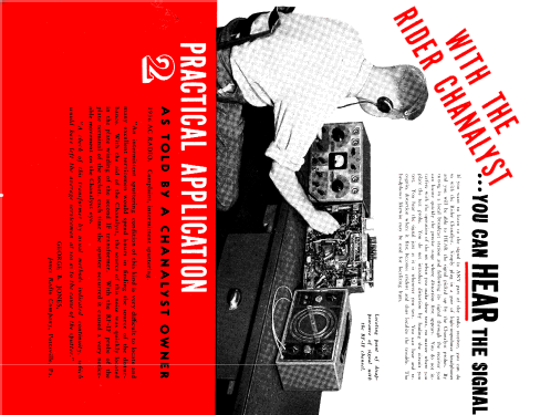RCA-Rider Chanalyst TS-303/AG; RCA Radiomarine (ID = 546088) Equipment