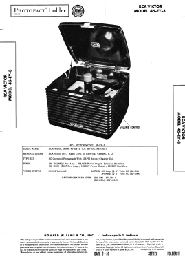 45EY3 RS-136A; RCA Victor (ID = 2873211) R-Player