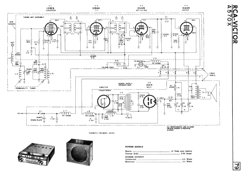 A570X ; RCA Victor (ID = 2367242) Car Radio