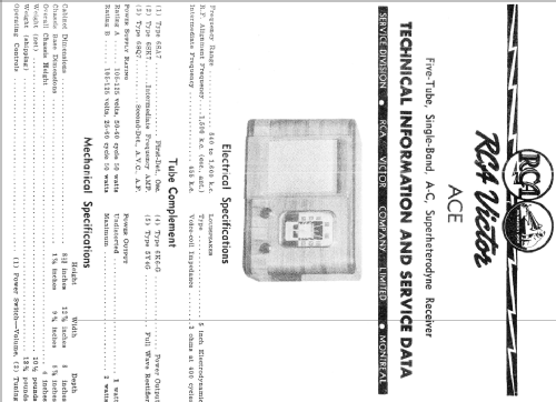 ACE ; RCA Victor (ID = 593734) Radio