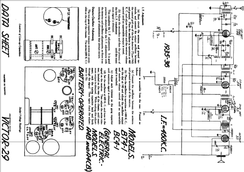 BC4-1 ; RCA Victor (ID = 1096828) Radio