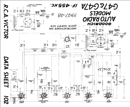 G47A ; RCA Victor (ID = 825431) Car Radio