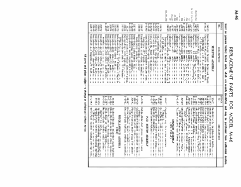 M46 ; RCA Victor (ID = 2630006) Radio