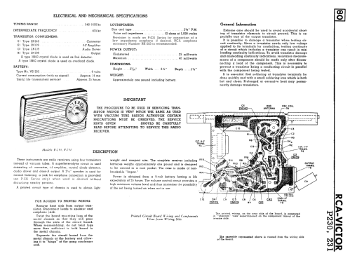 P231 ; RCA Victor (ID = 2258301) Radio