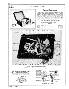 RP-140 ; RCA Victor (ID = 2967829) Enrég.-R