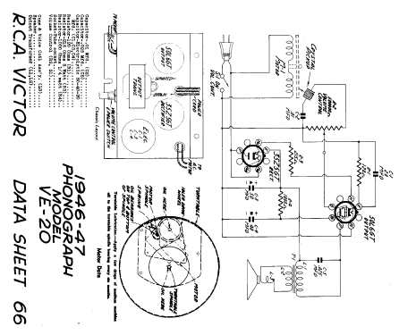 VE20 ; RCA Victor (ID = 821446) Ampl/Mixer