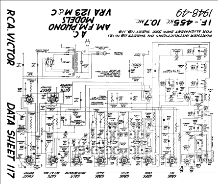 VRA123M ; RCA Victor (ID = 830554) Radio