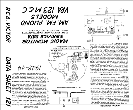 VRA123M ; RCA Victor (ID = 830558) Radio