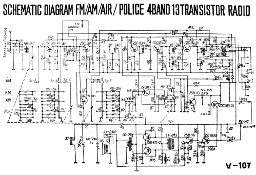 FM AM Air Police Solid State 2445 ; Realtone Electronics (ID = 3027306) Radio
