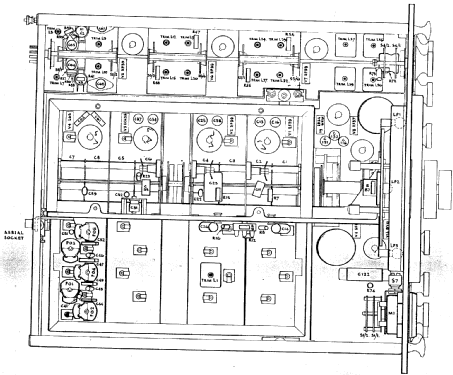 Communications Receiver R50M; Redifon Ltd.; London (ID = 1451998) Radio