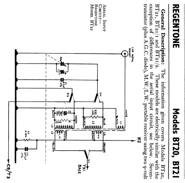 Adelphi BT20; Regentone Brand (ID = 771262) Radio