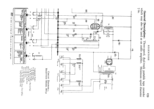RT51; Regentone Brand (ID = 587200) R-Player