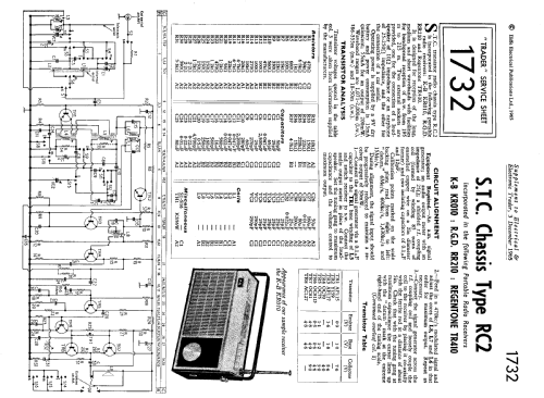 TR410 Ch= RC2; Regentone Products / (ID = 2316432) Radio