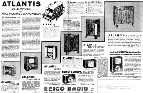 Atlantis-Standard W; Reico Radio, Max (ID = 496224) Radio