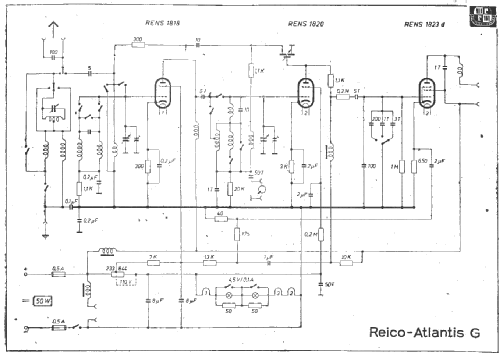 Atlantis-Australien G; Reico Radio, Max (ID = 1953288) Radio