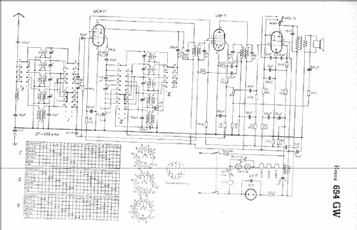 654GW; REMA, Fabrik für (ID = 5443) Radio