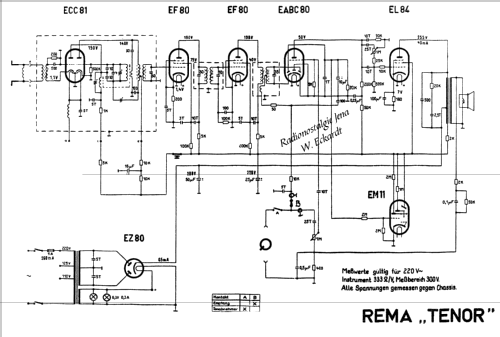 Tenor ; REMA, Fabrik für (ID = 306434) Radio